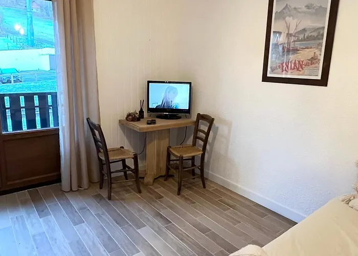 Studio Au Pied Du Telecabine Avec Box Prive